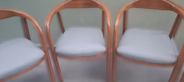 Sandalye 90002 Yılan Tam Kolçak Model Kayın Retro Ayak Ceviz Renk 4ad El Yapım ürün görseli 1