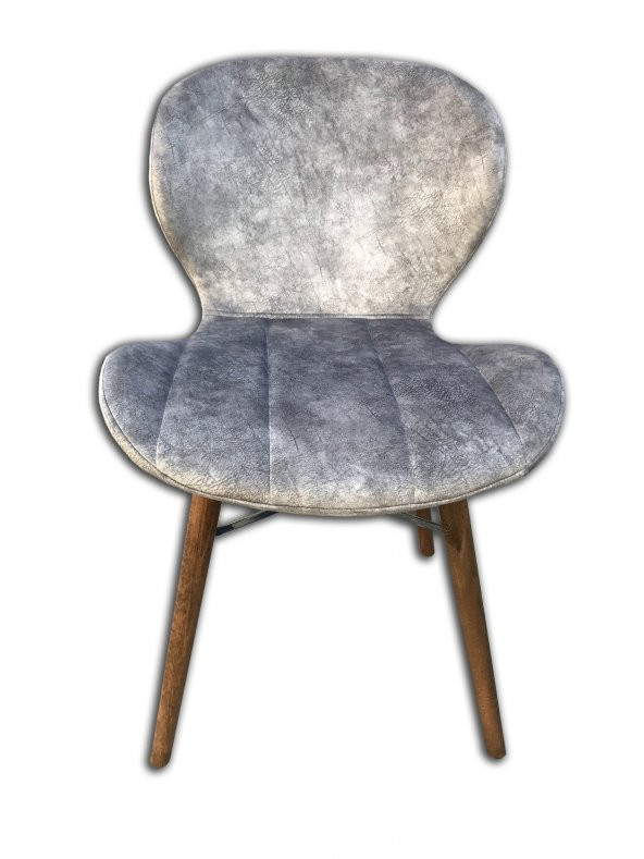 Sandalye 12519 LİLY Model Kayın RETRO Ceviz Papel Sırt Dökme sünger Ort El yapım ürün görseli 1