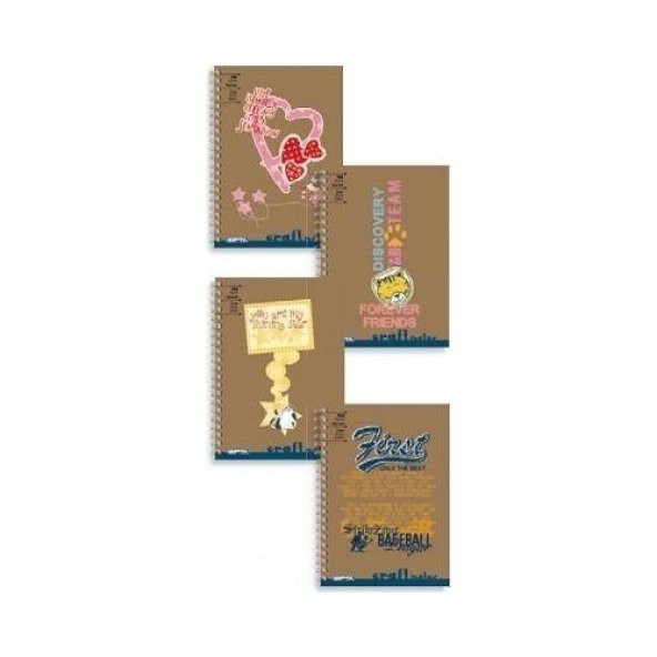 GIPTA CRAFT NOTES SP SERT KAPAK 100 YP ÇİZGİLİ ürün görseli 1
