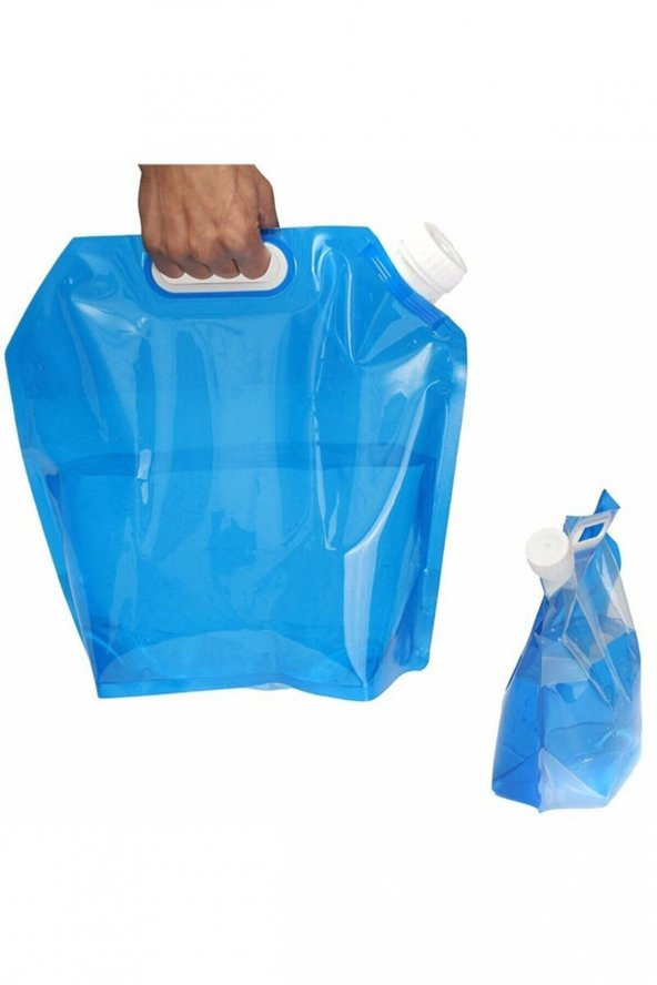 Çok Amaçlı Taşınabilir Katlanır Su Bidonu 5 Lt ürün görseli 1