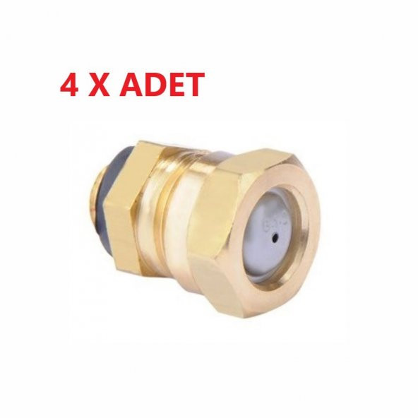 Holder Kelepçesiz İlaçlama Makina Memesi-G112-4 Adet ürün görseli 1