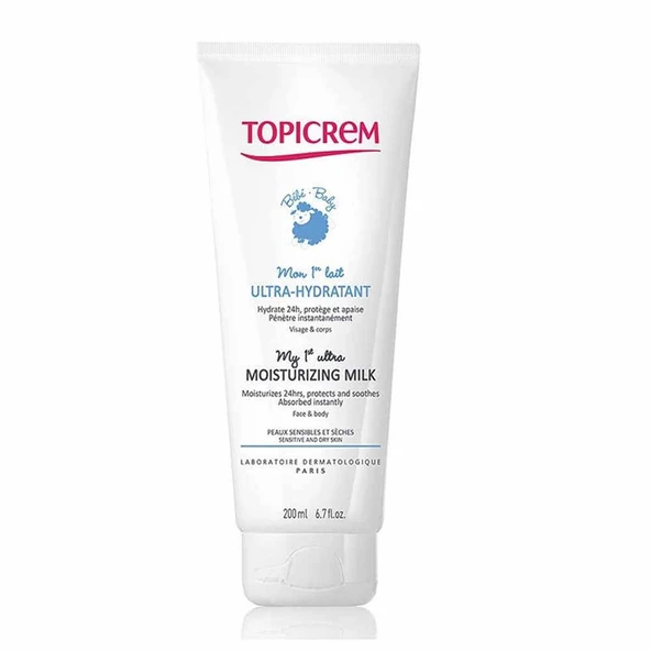 Topicrem My First Ultra Moisturizing Milk 200ml ürün görseli 1