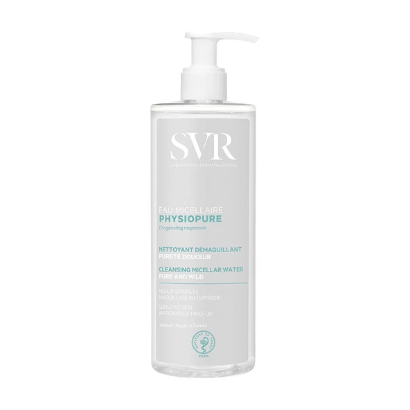 SVR Physiopure Cleansing Micellar Water - Makyaj Temizleme Suyu 400 ml ürün görseli 1