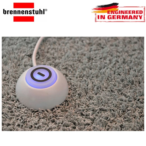 Brennenstuhl Eco-Line Comfort Güvenlik Anahtarlı 6'lı Uzatma Priz ürün görseli 1
