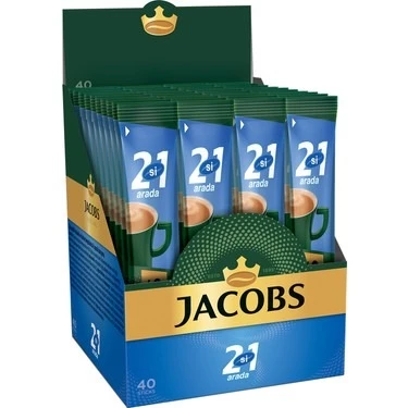 Jacobs 2si1 Arada Kahve 10,5gr 40 Adet ürün görseli 1