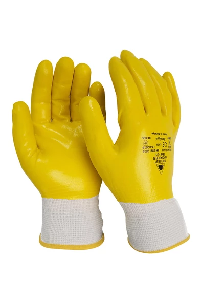 BESTGUARD TBW31 TAM KAPLI SARI ELDİVEN - Resim 3