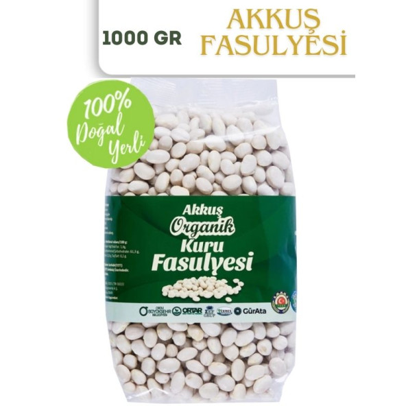 Akkuş Şeker Fasulyesi 1000 GR ürün görseli 1