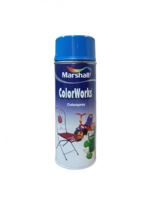 MARSHALL COLORWORKS SPREY BOYA DENİZ MAVİSİ 400 ML ürün görseli 1