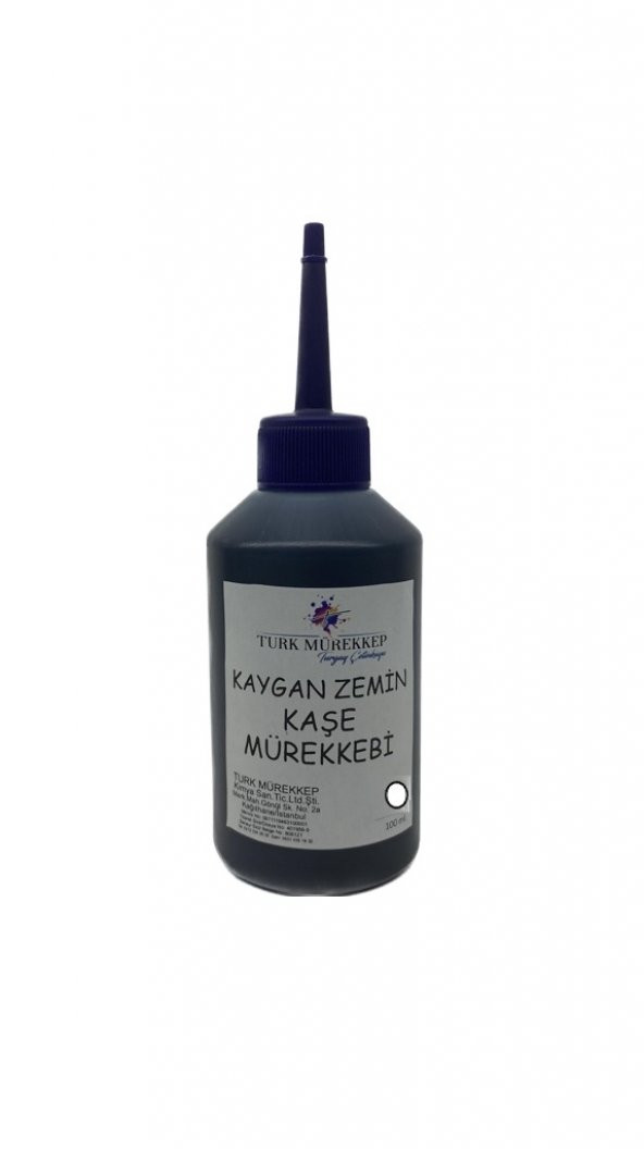 Kaygan Zemin Kaşe Mürekkebi Beyaz 100 ml. ürün görseli 1