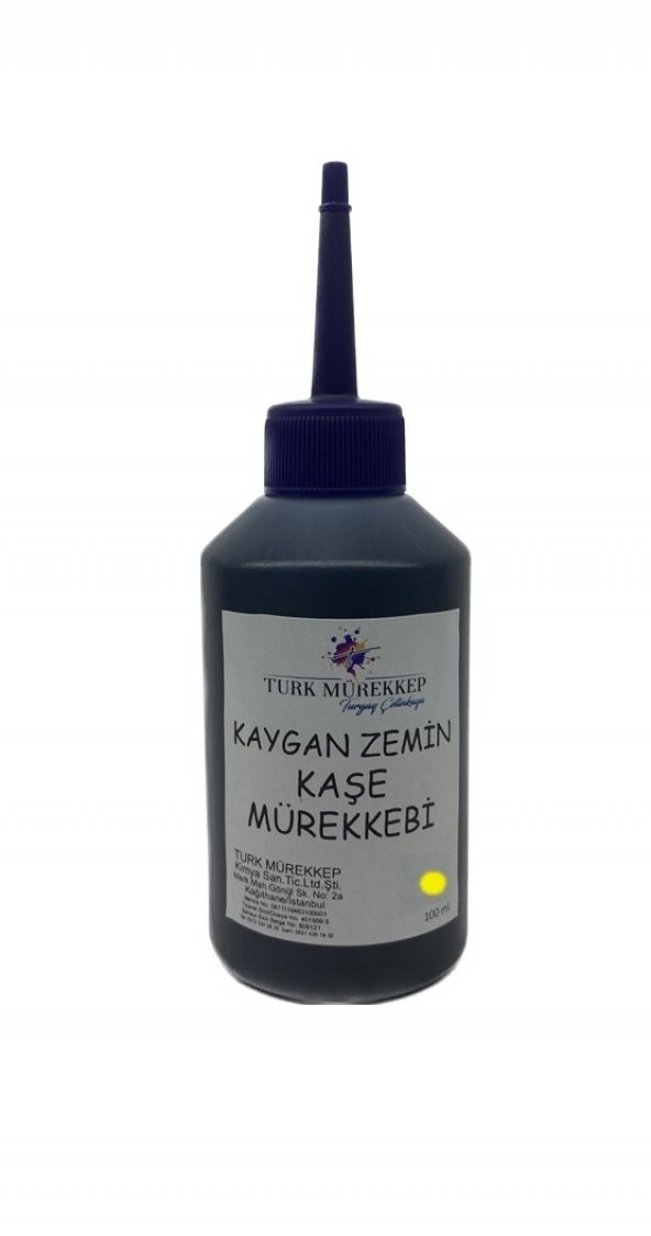 Kaygan Zemin Kaşe Mürekkebi Yeşil 100 ml. ürün görseli 1