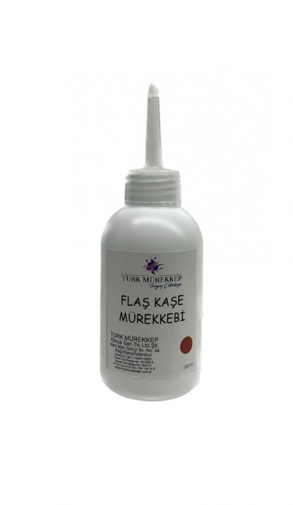 FLAŞ KAŞE MÜREKKEBİ KIRMIZI 100 ML ürün görseli 1