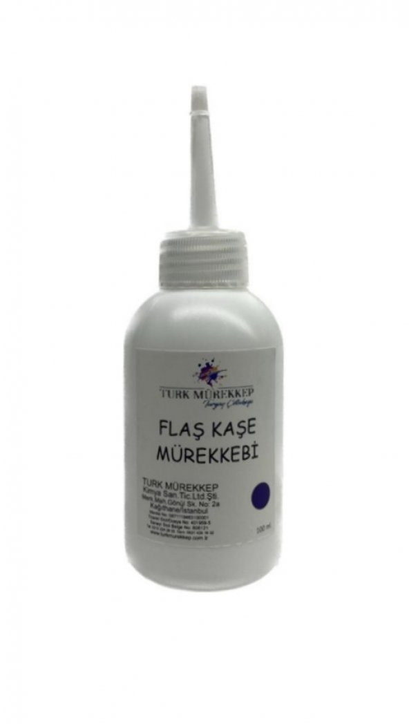 FLAŞ KAŞE MÜREKKEBİ MAVİ 100 ML ürün görseli 1