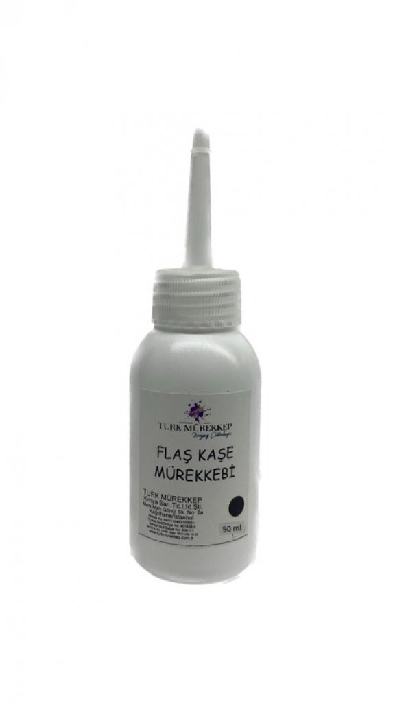 FLAŞ KAŞE MÜREKKEBİ SİYAH 50 ML ürün görseli 1