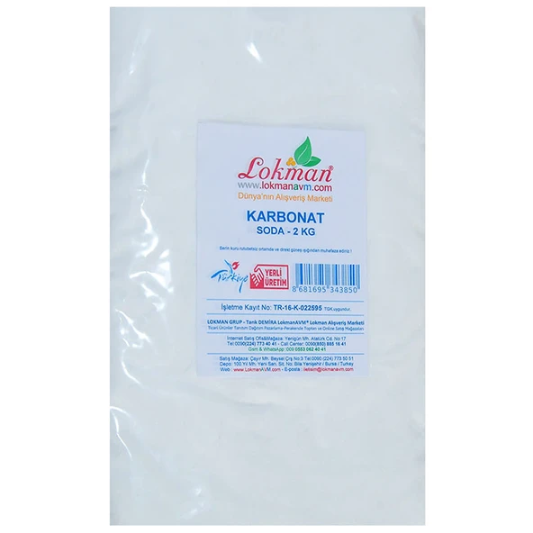 Karbonat Soda 2000 Gr Paket - Resim 2