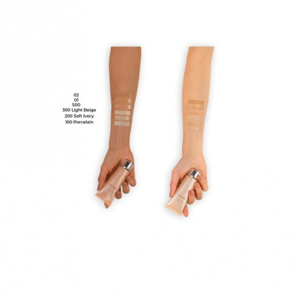 Note BB Cream Fondöten 300 Light Beige - Resim 5