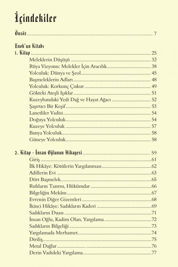 Peygamber Enok'un Kitabı ürün görseli 1