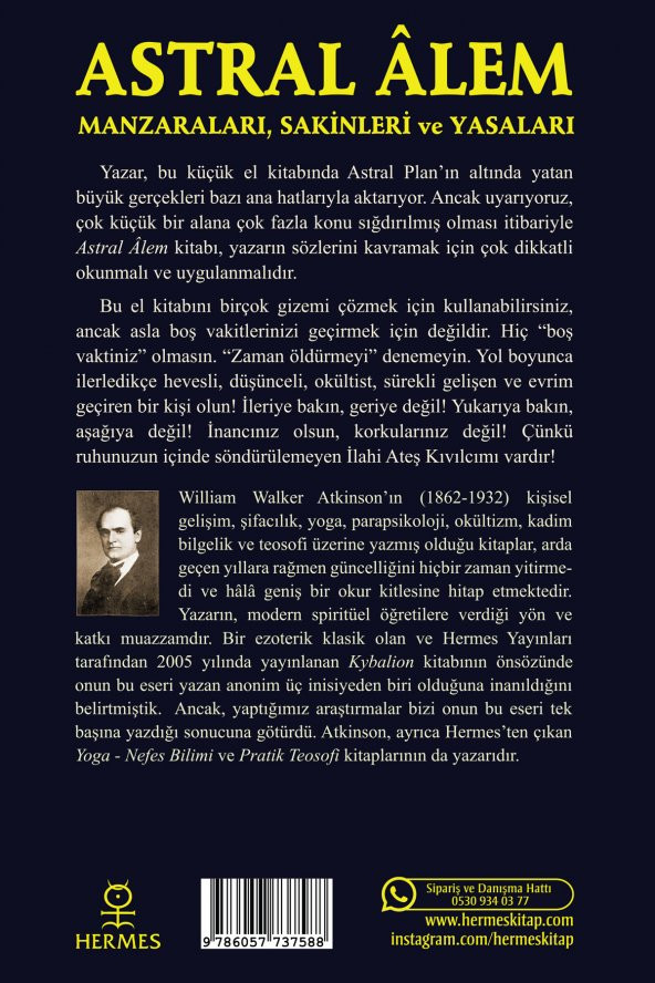 Astral Alem /Yoga Nefes Bilimi - William Walker Atkinson ( 2 Kitap Set ) ürün görseli 1