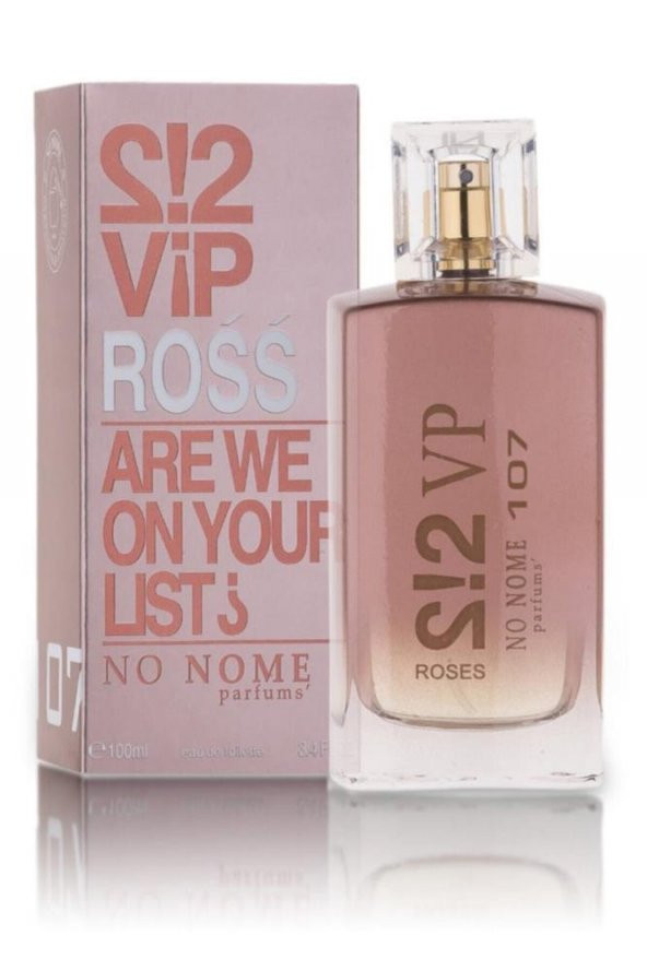 No Name 107 Vip Ross For Women 100 Ml Edt ürün görseli 1