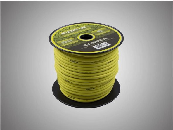 FOR-X XY-6CCA 50 MT 6GA POWER CABLE CCA CABLE ürün görseli 1