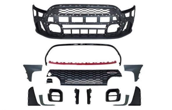 MINI COOPER F55-F56-F57 2014-2020 İÇİN 2022 GÖRÜNÜM JCW ÖN TAMPON ürün görseli 1