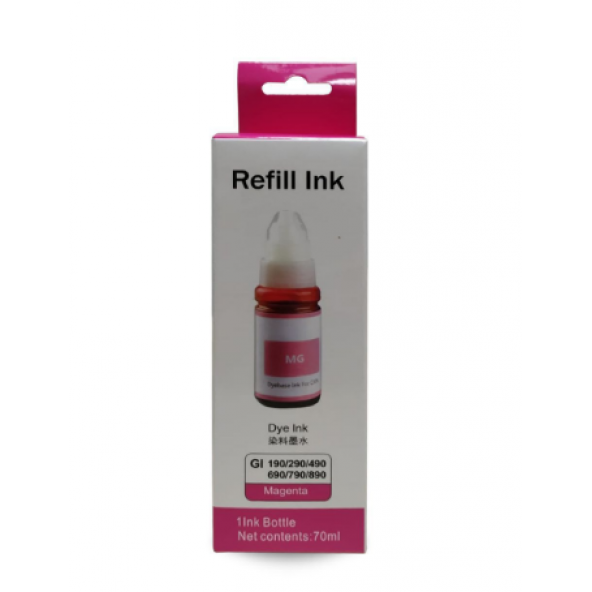 CANON 1400/2400/3400 KIRMIZI MÜREKKEP 70ML MÜREKKEP ürün görseli 1