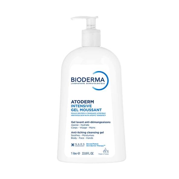 Bioderma Atoderm Intensive Foaming Gel Temizleme Jeli 1 Litre PUANSIZDIR ürün görseli 1