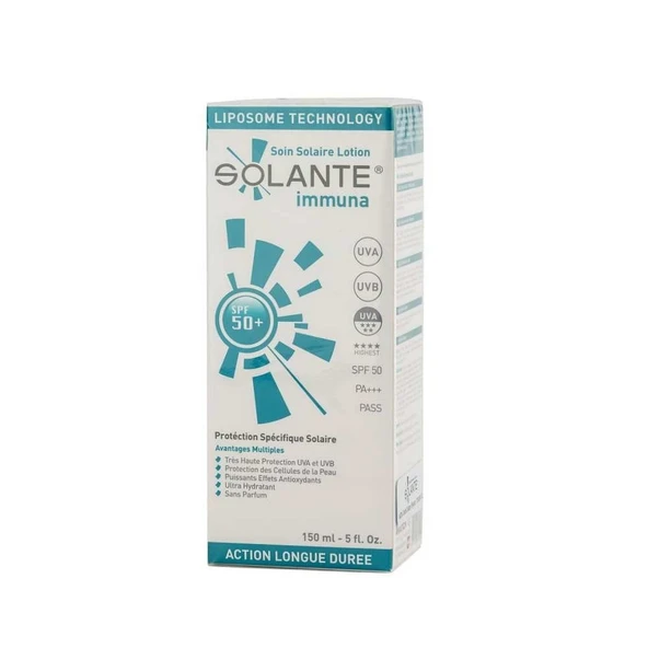 Solante Immuna Sun Care Lotion SPF50+ 150ml ürün görseli 1