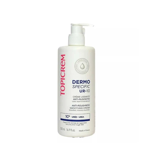 Topicrem UR-10 Anti Roughness Smoothing Cream 500ml ürün görseli 1
