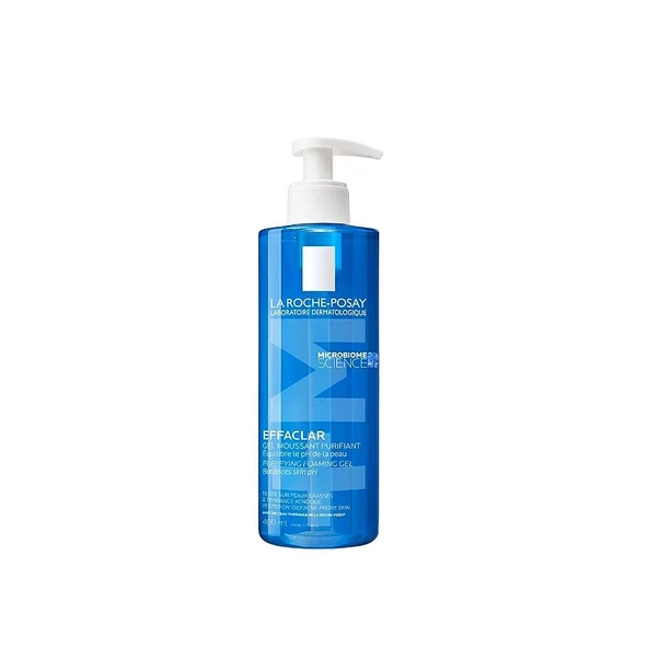 La Roche Posay Effaclar Gel Yağlı Ve Akneye Eğilimli Ciltler için Yüz Temizleme Jeli 400 ml ürün görseli 1