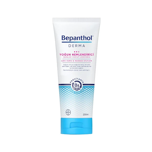 Bepanthol Derma Yoğun Nemlendirici Günlük Vücut Losyonu 200ml ürün görseli 1