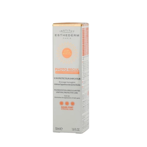 Institut Esthederm Photo Regul Strong Sun 50 ml – Ton Eşitlemeye Yardımcı Renk Dengeleyici Güneş Kremi ürün görseli 1