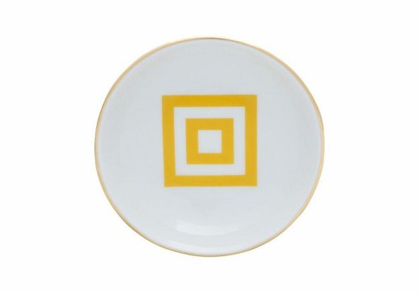 Porland Morocco Desen4 Sarı Mini Kase 10 cm 04A+P021477 ürün görseli 1