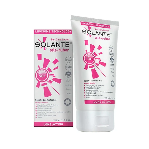 Solante Telerubor Güneş Koruyucu SPF50+ 150ml ürün görseli 1