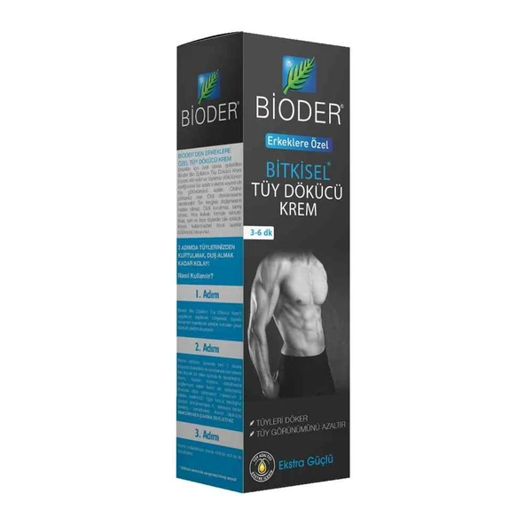 Bioder Tüy Dökücü Krem Erkekler İçin 100ml ürün görseli 1