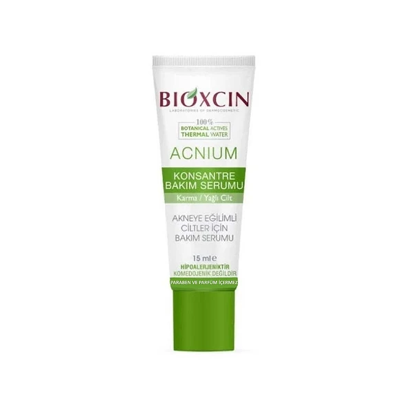 Bioxcin Acnium Konsantre Bakım Serumu 15ml ürün görseli 1