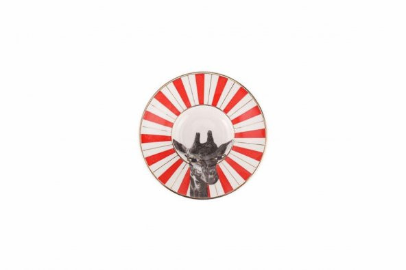 Porland Wild Life Giraffe Çay Tabağı 11 cm 04ALM007470 ürün görseli 1