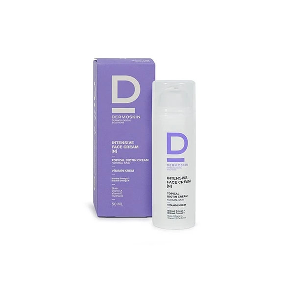 Dermoskin Intensive Face Cream Topicalbiotin N 50ml ürün görseli 1