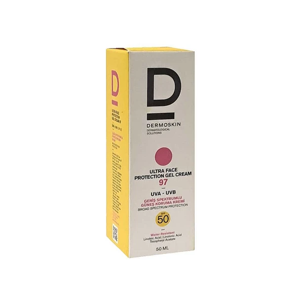 Dermoskin Ultra Face Protection Sun Screen SPF97 Gel Cream 50ml ürün görseli 1