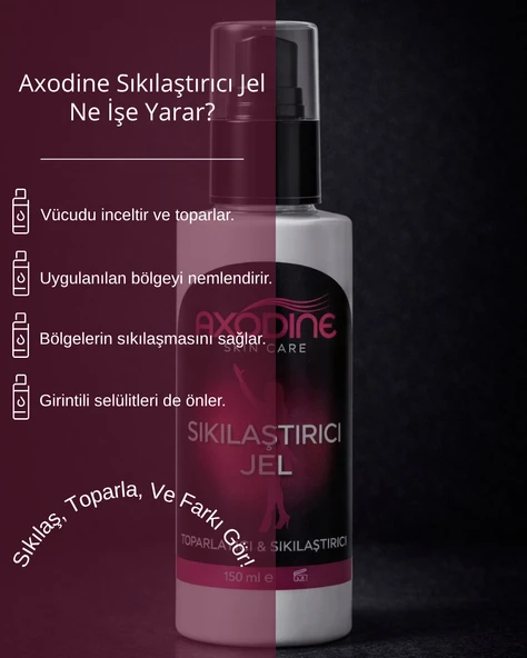 Axodine Sıkılaştırıcı Selülit Önleyici Jel 150 ML - Resim 3