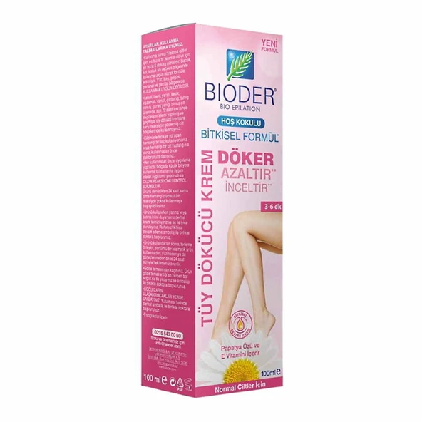 Bioder Tüy Dökücü Krem Normal Cilt 100ml ürün görseli 1