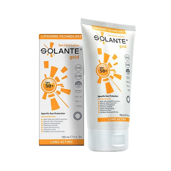 Solante Gold Güneş Koruyucu SPF50+ 150ml ürün görseli 1