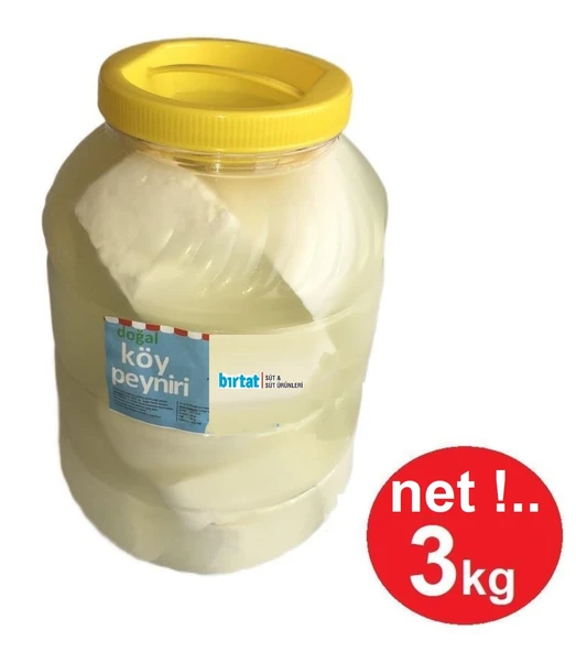 Niyazibey Çiftliği Salamura Köy Peyniri 3 KG ürün görseli 1