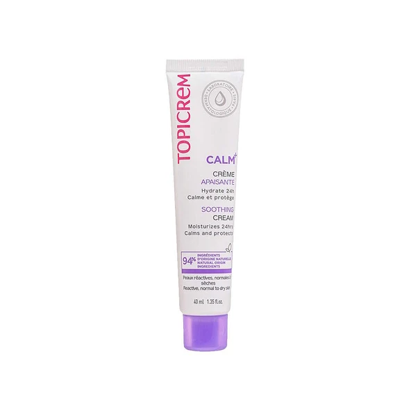 Topicrem Calm+ Ultra Moisturizing Soothing Light Cream 40ml ürün görseli 1
