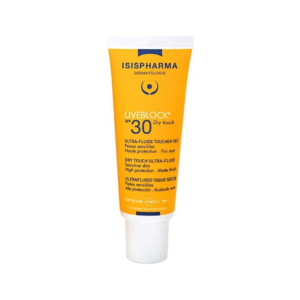 Isis Pharma Uveblock Dry Touch Güneş Koruyucu SPF30 40ml ürün görseli 1
