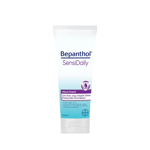 Bepanthol SensiDaily Vücut Kremi 200ml ürün görseli 1