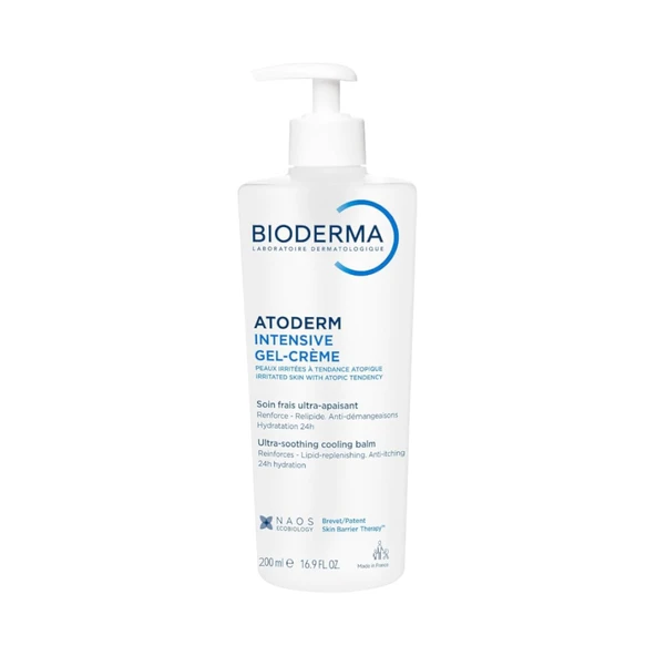 Bioderma Atoderm Intensive Gel Creme Nemlendirici Jel Krem 200 ml ürün görseli 1