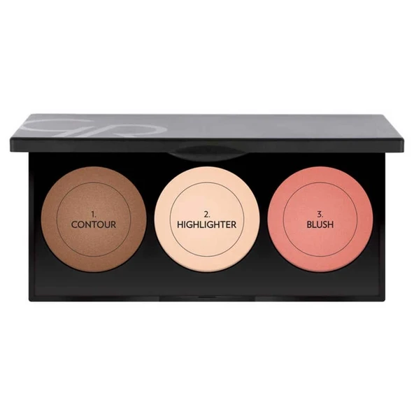 Golden Rose Metals Sculpting Palette 3x4.5g ürün görseli 1