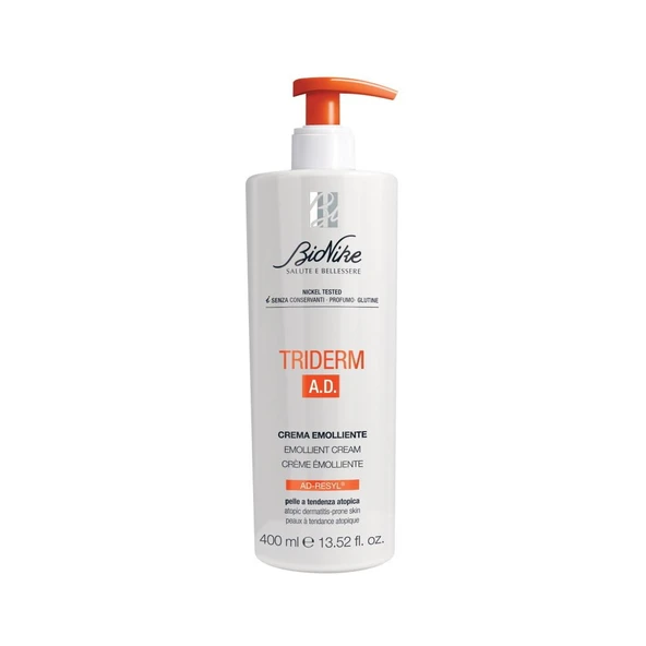 Bionike Triderm A.D. Hassas Ciltler İçin Yumuşatıcı Krem 400ml ürün görseli 1