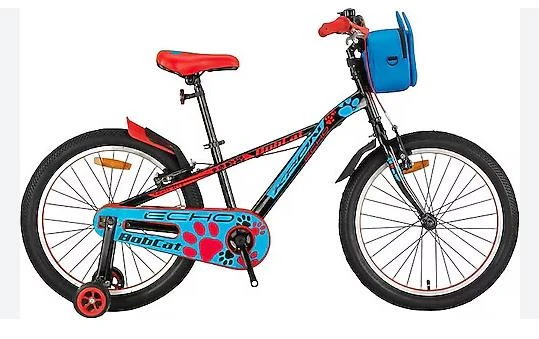 Kron BOBCAT - 20'' - Vitessiz - V.B. - Siyah-Mavi/Kırmızı ürün görseli 1