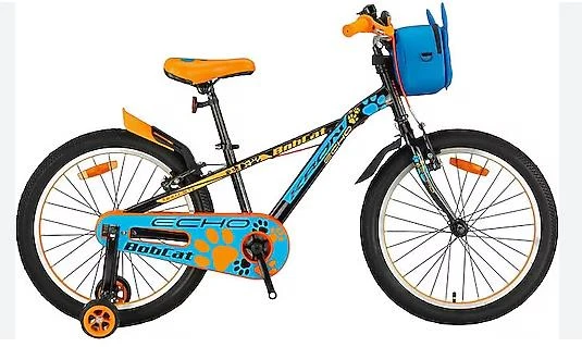 Kron BOBCAT - 20'' - Vitessiz - V.B. - Siyah-Mavi/Turuncu ürün görseli 1